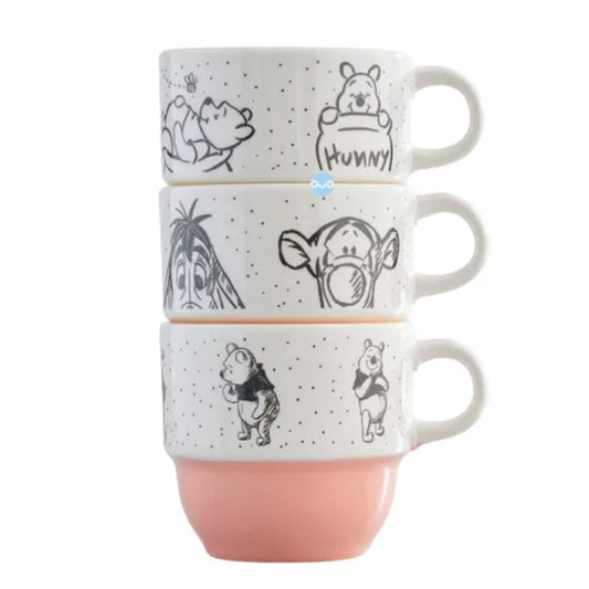 Set 3 Pocillos Winnie The Pooh