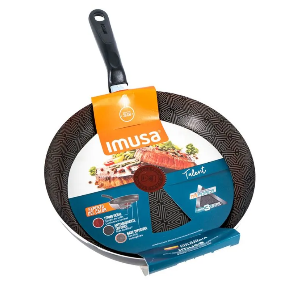 Sarten Antiadherente IMUSA TALENT SIN TAPA X 24 CM