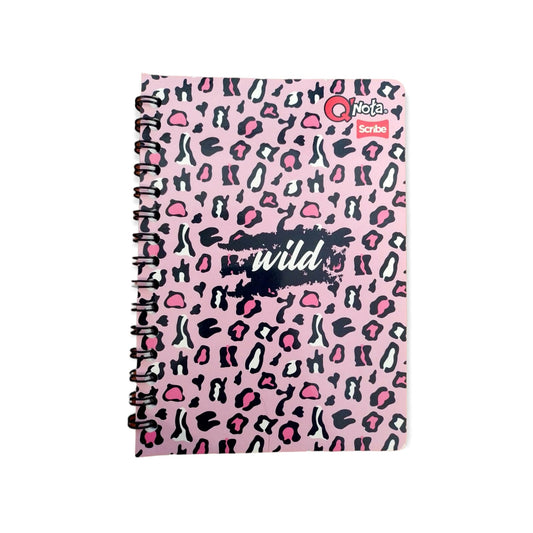 Cuaderno argollado 80 hojas cuadriculado grande #FEMENINO