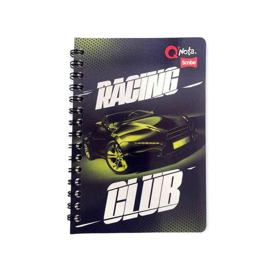 Cuaderno argollado 80 hojas cuadriculado grande #MASCULINO
