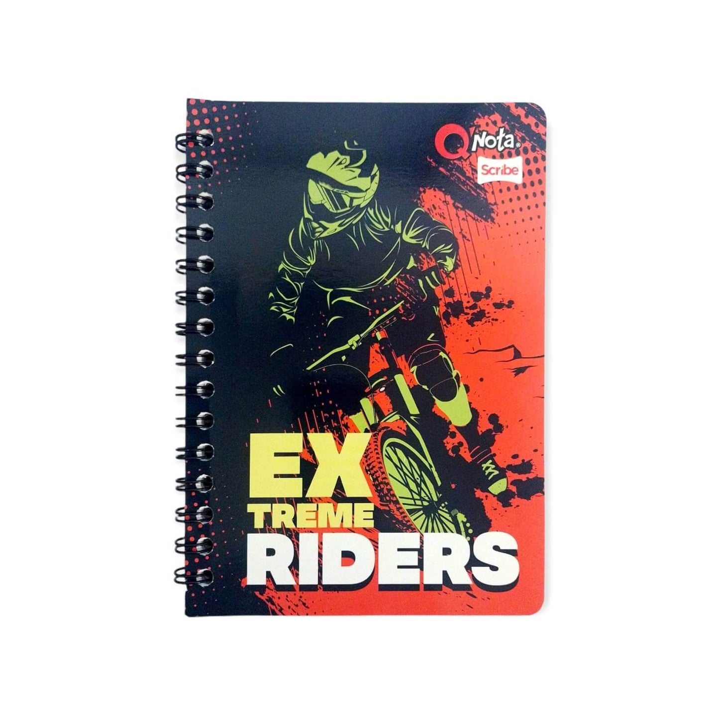 Cuaderno argollado 80 hojas cuadriculado grande #MASCULINO