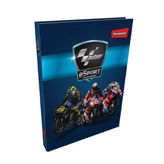 Agenda cosida pasta dura 5 MATERIAS MASCULINO pequeño MOTO GP SPORT
