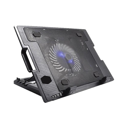 Base refrigerante plegable para portátiles 1 ventilador de alta potencia