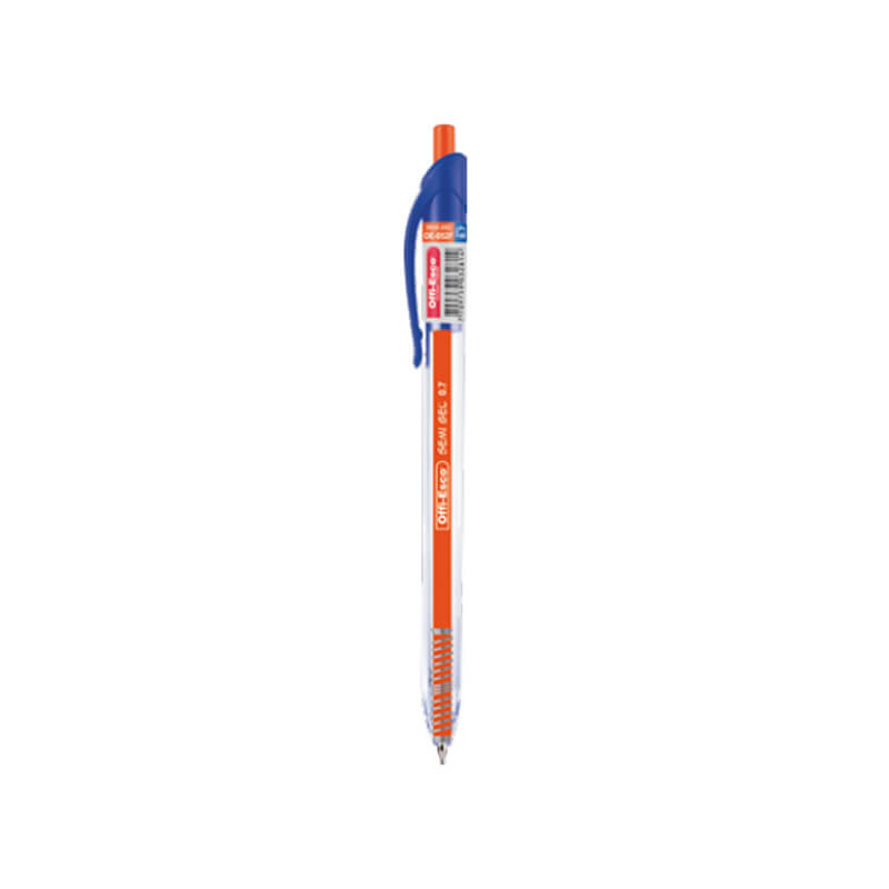 Esfero semi gel 0.7m retráctil TRAZO FINO Azul x Unidad