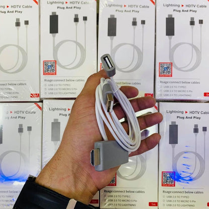 Cable HDMI para celular UNIVERSAL IOS/IPHONE