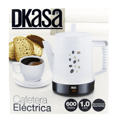 Cafetera Eléctrica Dkasa 1.0 Litros 600 Watts