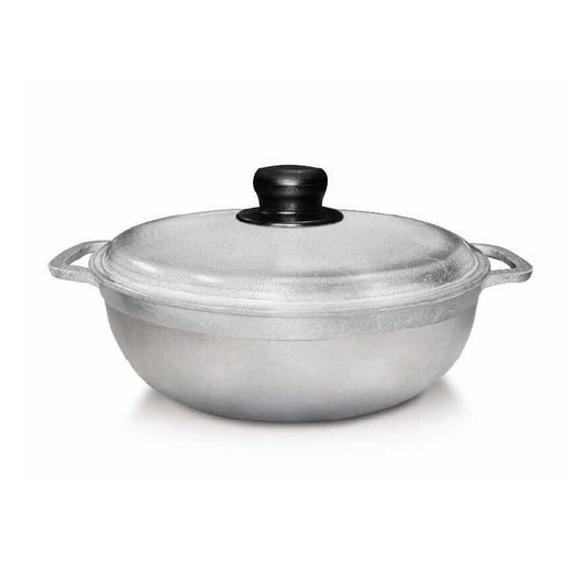 Caldero DKASA 26cm 4.5L  Cuerpo y tapa de aluminio