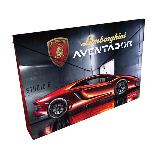 Carpeta fuelle plástico con caucho VARIOS MOTIVOS MASCULINO LAMBORGHINI