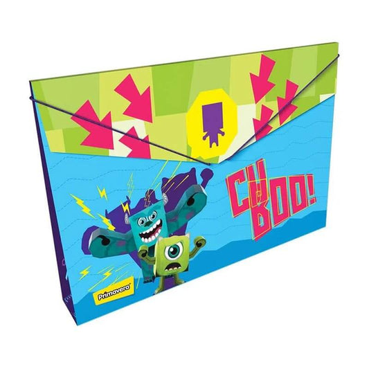 Carpeta fuelle plástico con caucho DISNEY MONSTER INC.