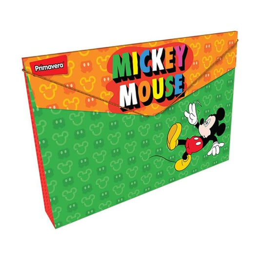 Carpeta fuelle plástico con caucho DISNEY MICKEY MOUSE