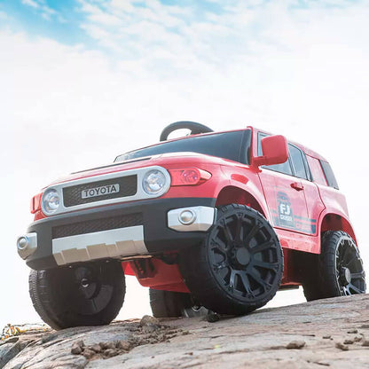Carro eléctrico recargable fj cruiser Rojo