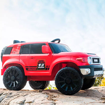 Carro eléctrico recargable fj cruiser Rojo