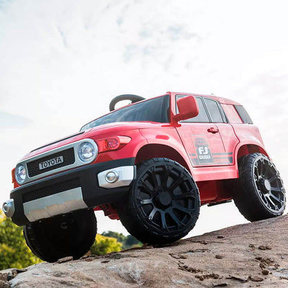 Carro eléctrico recargable fj cruiser Rojo
