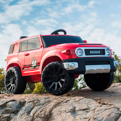 Carro eléctrico recargable fj cruiser Rojo