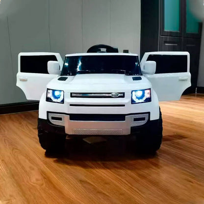 Carro Eléctrico Tipo Land Rover Blanco
