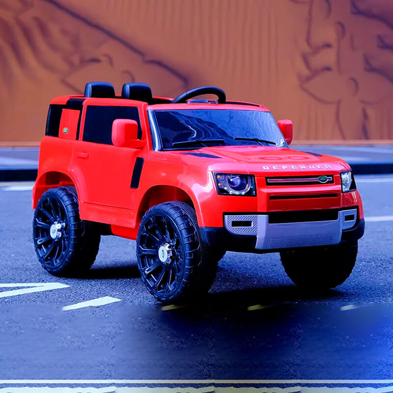 Carro Eléctrico Tipo Land Rover Rojo