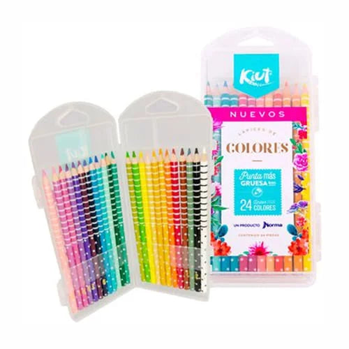 Colores KIUT x24 Colores diferentes