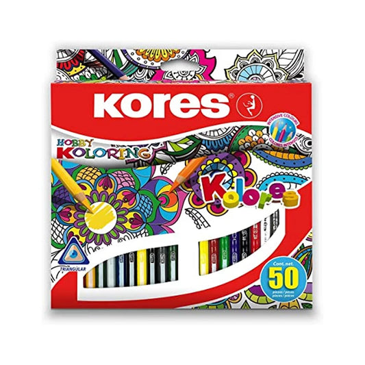 Colores KORES -HOBBY- x50 Colores diferentes