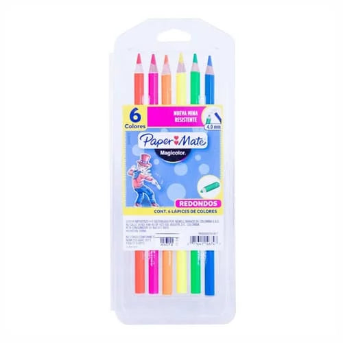 Colores MAGICOLOR NEON PAPER MATE x6 Colores diferentes