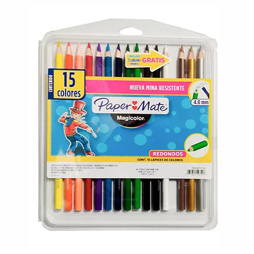 Colores MAGICOLOR PAPER MATE x15 Colores diferentes