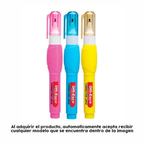 Corrector de lapiz OE-251 OFFIESCO x UNIDAD