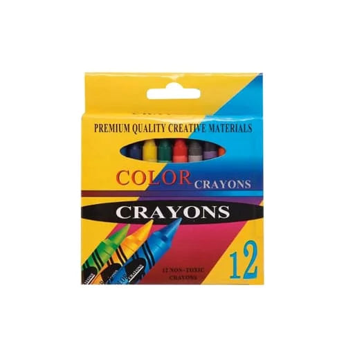 Crayones 8cm -CRAYONS- X 12 COLORES