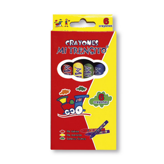 Crayones MI TRENSITO x6