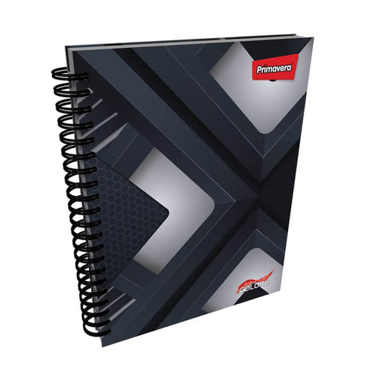 Agenda argollada pasta dura 7 MATERIAS MASCULINO grande MOTIVOS SURTIDOS CUADRICULADO #41