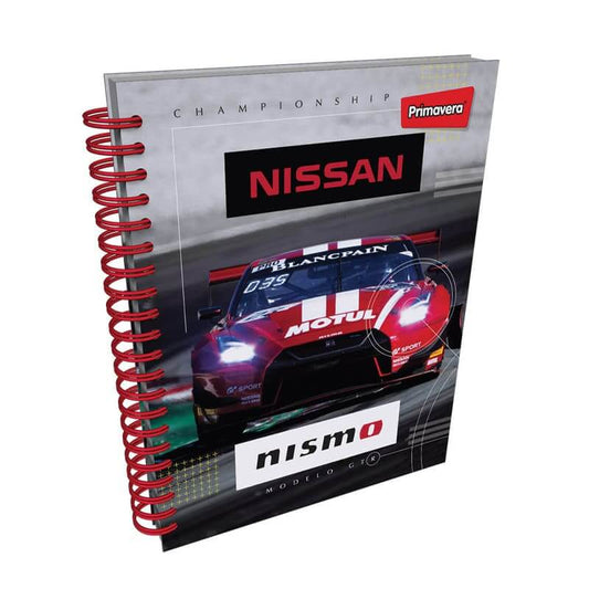 Agenda argollada pasta dura 7 MATERIAS MASCULINO grande MOTIVOS SURTIDOS CUADRICULADO #47