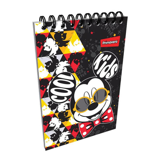 Cuaderno argollado vertical cuadriculado UNISEX pasta dura MICKEY #1