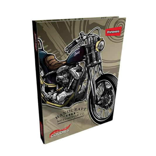 Agenda cosida pasta dura 5 MATERIAS MASCULINO pequeño HANDCRAFT SOLID COLORS