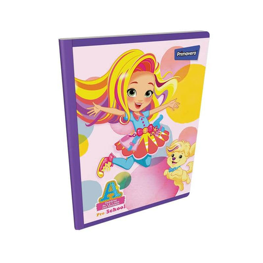 Cuaderno pre-escolar TIPO A para niñas #4