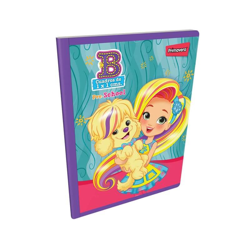 Cuaderno pre-escolar TIPO A para niñas #7