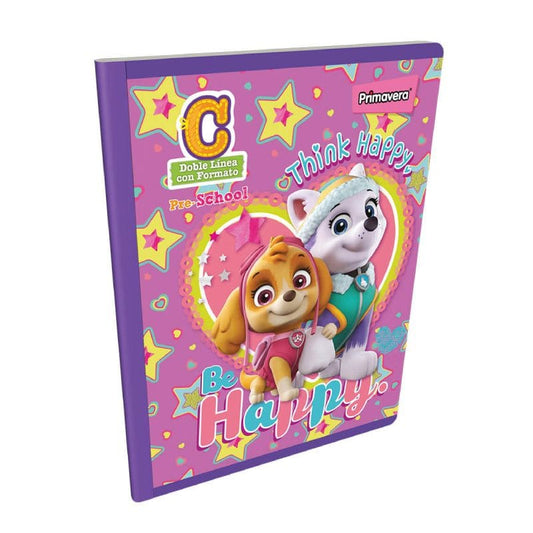 Cuaderno pre-escolar TIPO C para niñas #2