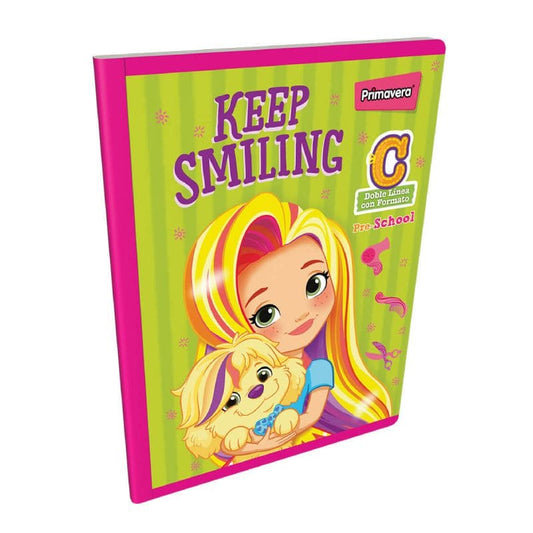Cuaderno pre-escolar TIPO C para niñas #5