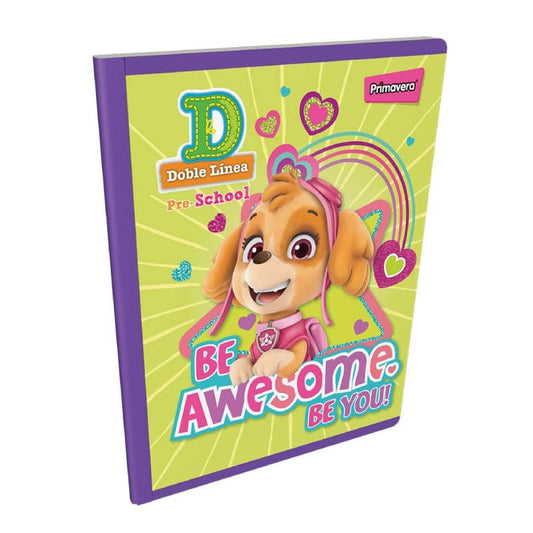 Cuaderno pre-escolar TIPO D para niñas #6
