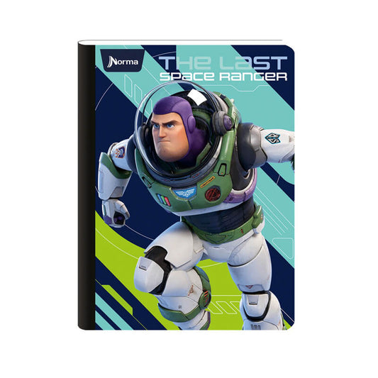 Cuaderno cosido grande 100 hojas cuadricualdo LIGHTYEAR #4