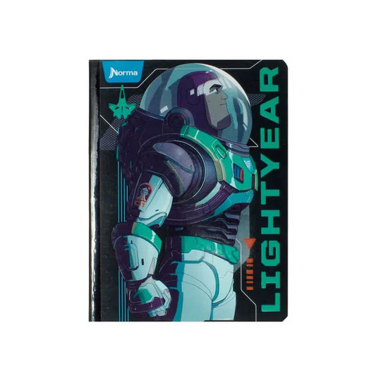 Cuaderno cosido grande 100 hojas cuadricualdo LIGHTYEAR #5