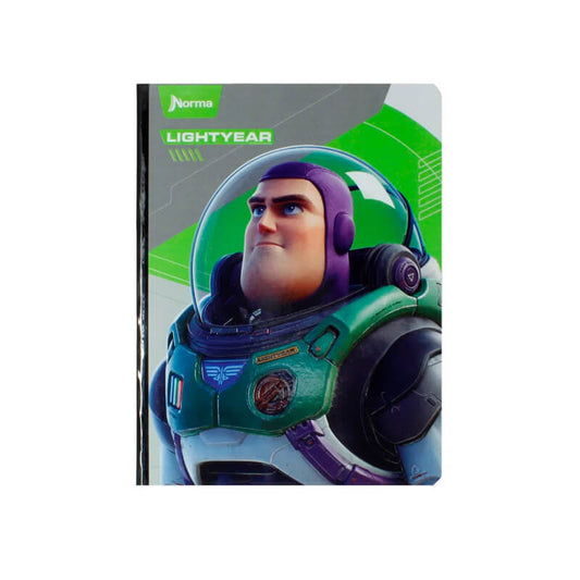Cuaderno cosido grande 100 hojas cuadricualdo LIGHTYEAR #7