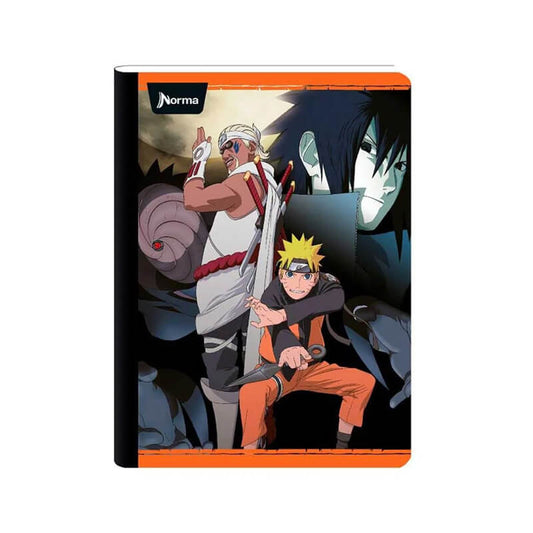 Cuaderno cosido grande 100 hojas cuadricualdo NARUTO #10