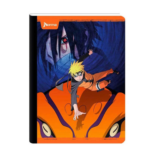 Cuaderno cosido grande 100 hojas cuadricualdo NARUTO #2