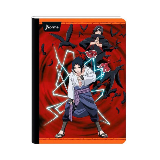 Cuaderno cosido grande 100 hojas cuadricualdo NARUTO #4