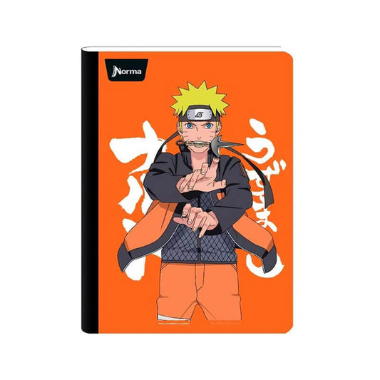 Cuaderno cosido grande 100 hojas cuadricualdo NARUTO #6