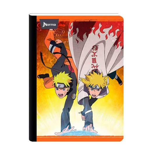 Cuaderno cosido grande 100 hojas cuadricualdo NARUTO #7