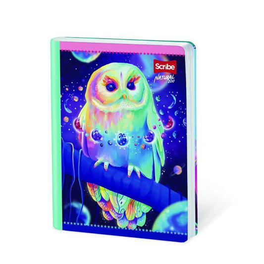Cuaderno cosido grande 100 hojas rayado NATURAL ZOO #5
