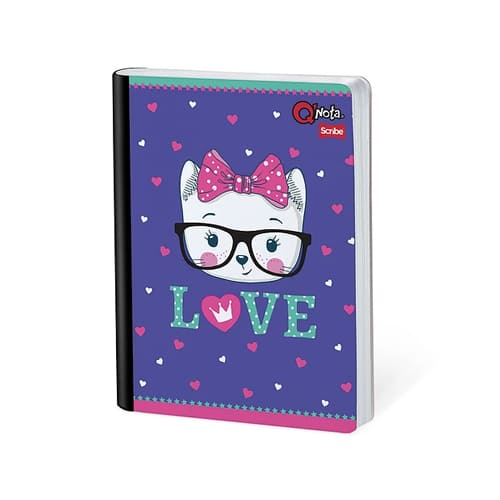 Cuaderno cosido grande de 100 hojas cuadriculado 23CM X 18 #NIÑAQNOTA