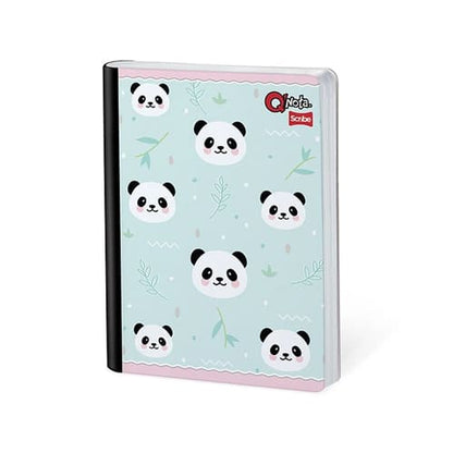 Cuaderno cosido grande de 100 hojas cuadriculado 23CM X 18 #NIÑAQNOTA