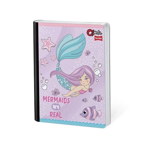 Cuaderno cosido grande de 100 hojas cuadriculado 23CM X 18 #NIÑAQNOTA