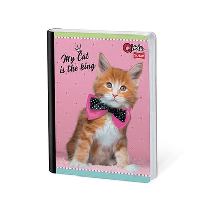 Cuaderno cosido grande de 100 hojas cuadriculado 23CM X 18 #NIÑAQNOTA