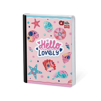Cuaderno cosido grande de 50 hojas cuadriculado 23CM X 18 #NIÑAQNOTA